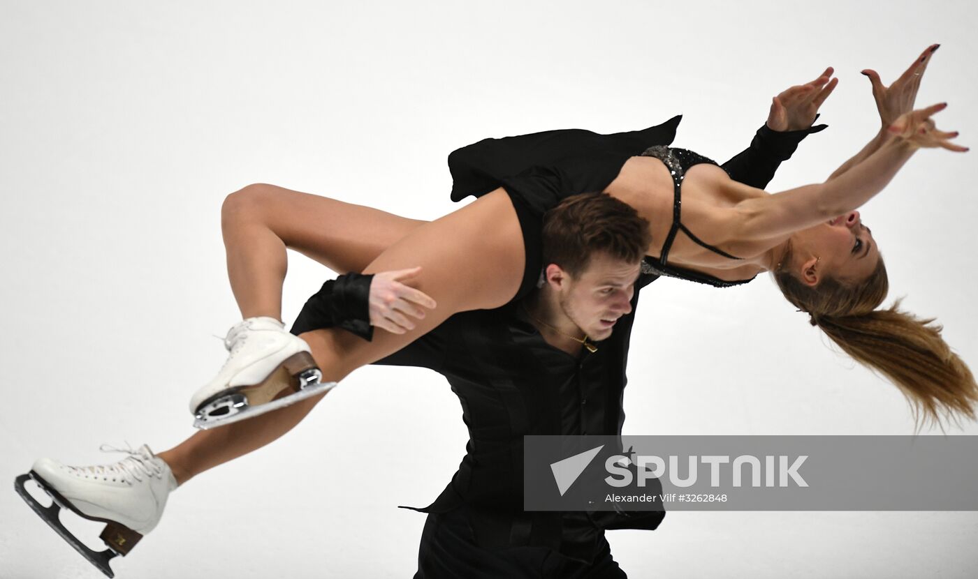 Russian Figure Skating Championships. Ice dance. Short program