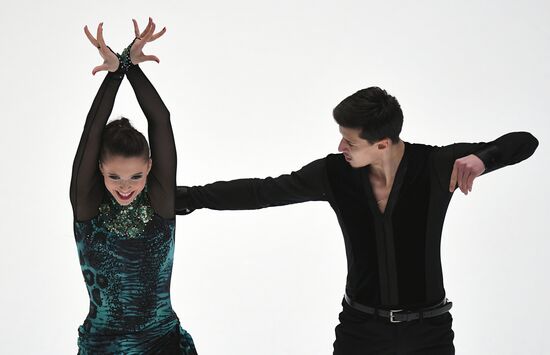 Russian Figure Skating Championships. Ice dance. Short program