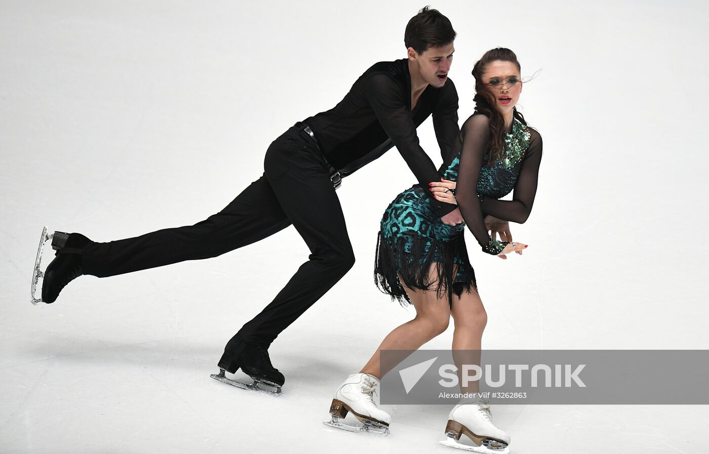 Russian Figure Skating Championships. Ice dance. Short program