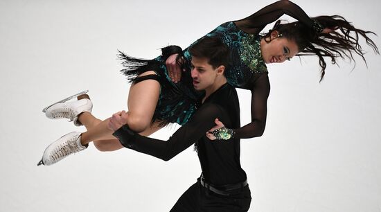 Russian Figure Skating Championships. Ice dance. Short program