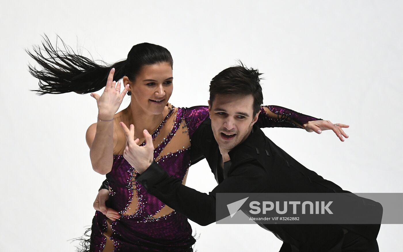 Russian Figure Skating Championships. Ice dance. Short program