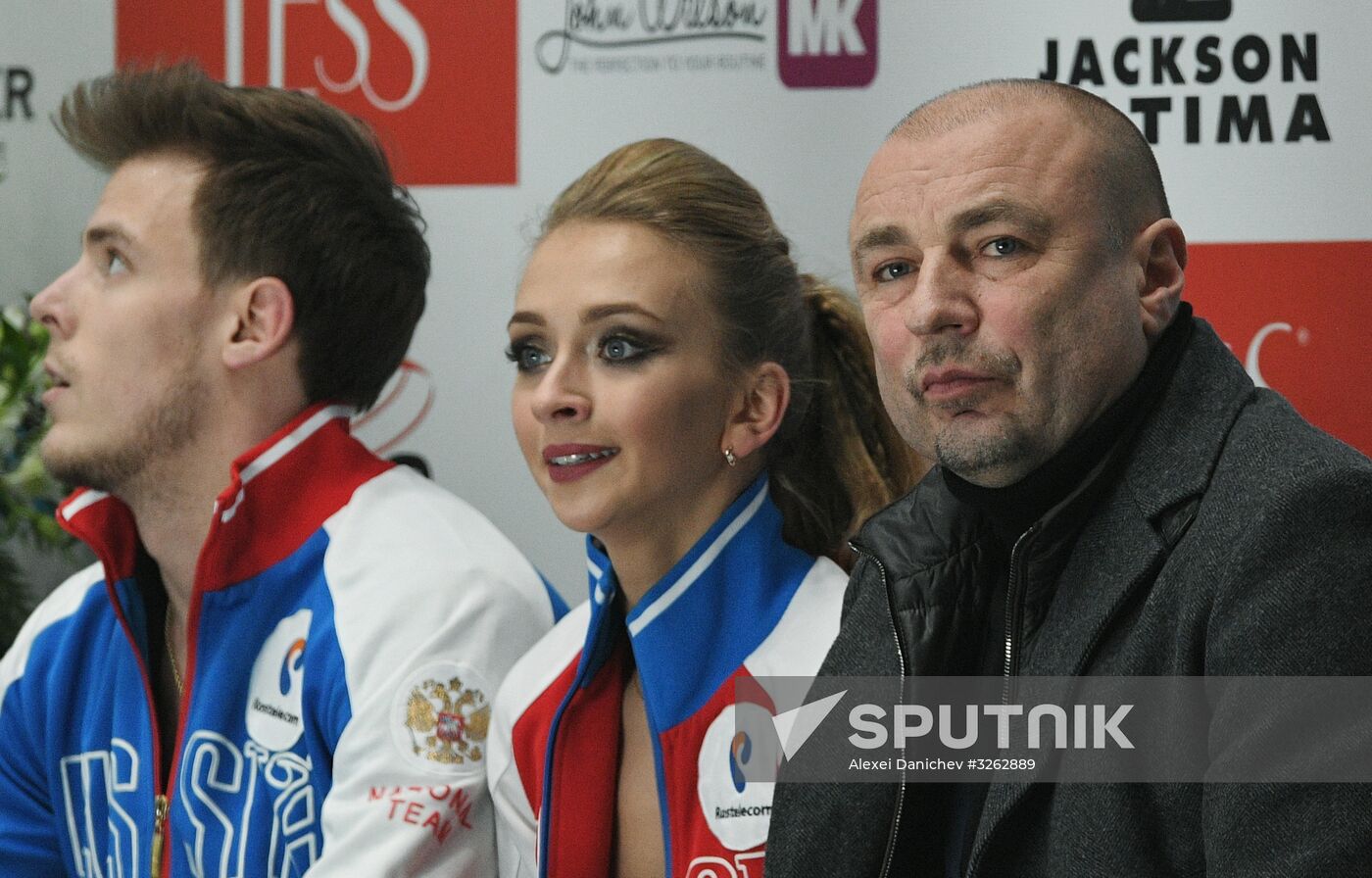 Russian Figure Skating Championships. Ice dance. Short program