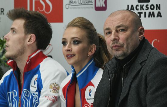 Russian Figure Skating Championships. Ice dance. Short program