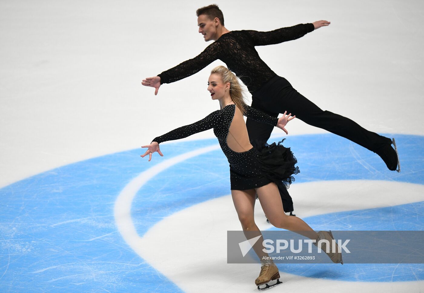 Russian Figure Skating Championships. Ice dance. Short program