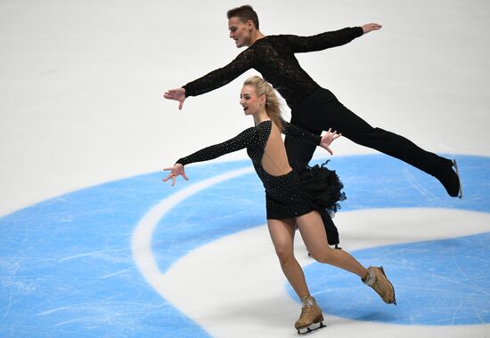 Russian Figure Skating Championships. Ice dance. Short program