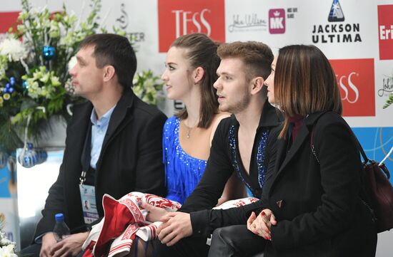 Russian Figure Skating Championships. Ice dance. Short program