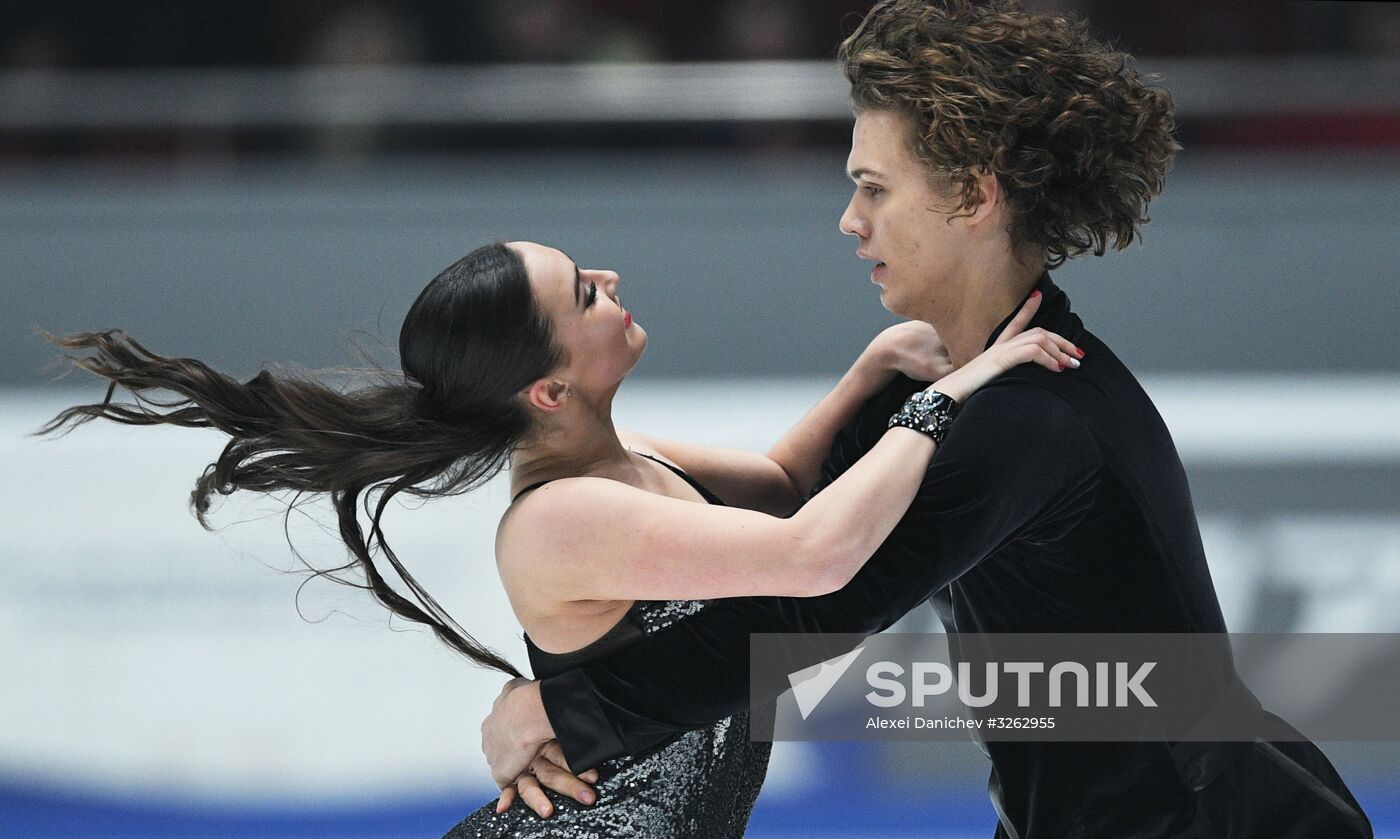 Russian Figure Skating Championships. Ice dance. Short program