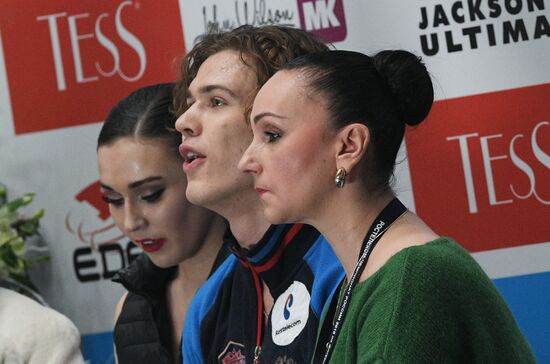 Russian Figure Skating Championships. Ice dance. Short program