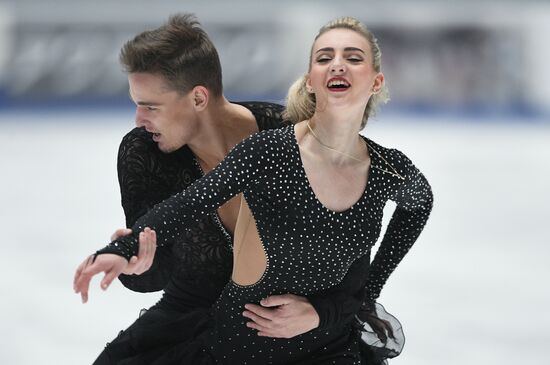 Russian Figure Skating Championships. Ice dance. Short program