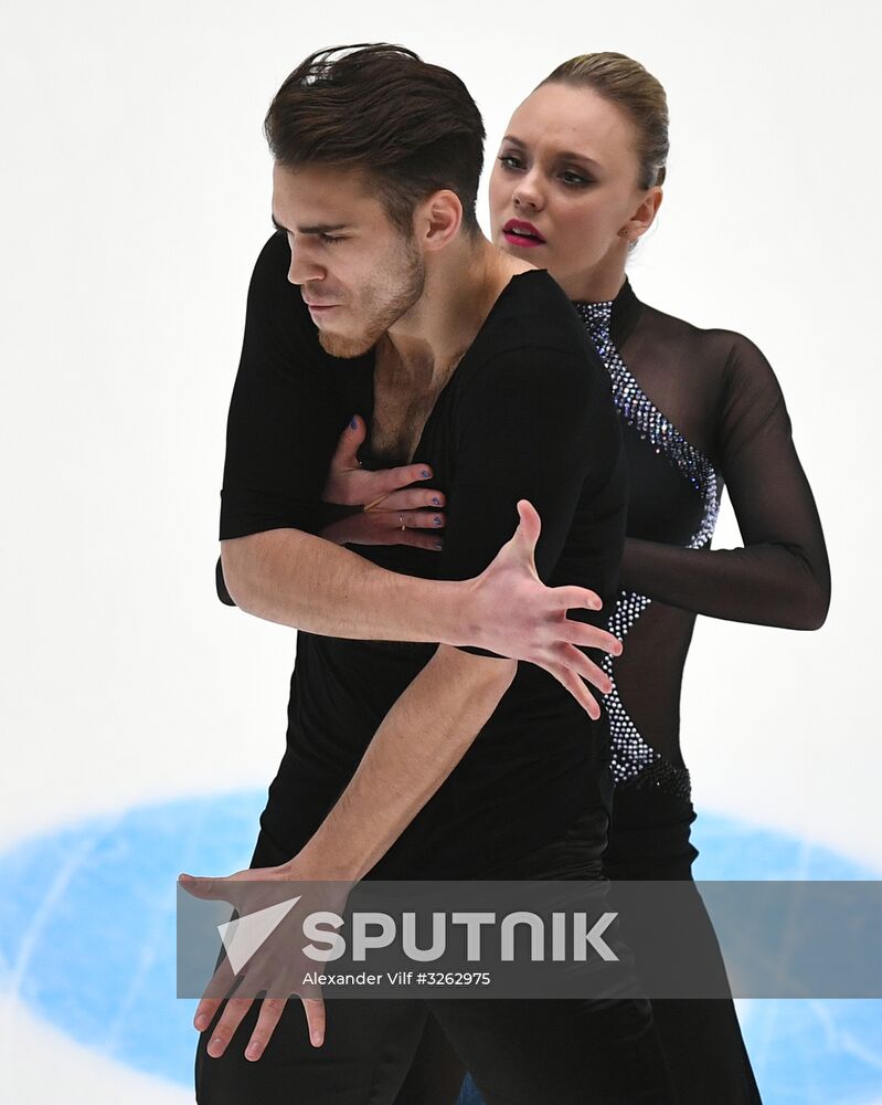 Russian Figure Skating Championships. Ice dance. Short program