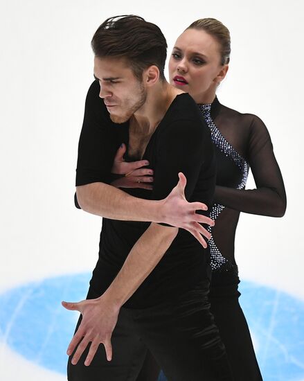 Russian Figure Skating Championships. Ice dance. Short program