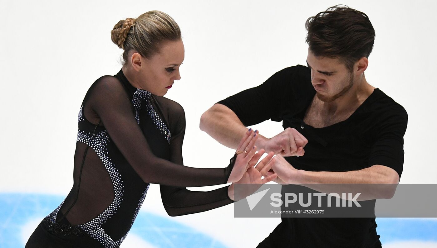 Russian Figure Skating Championships. Ice dance. Short program