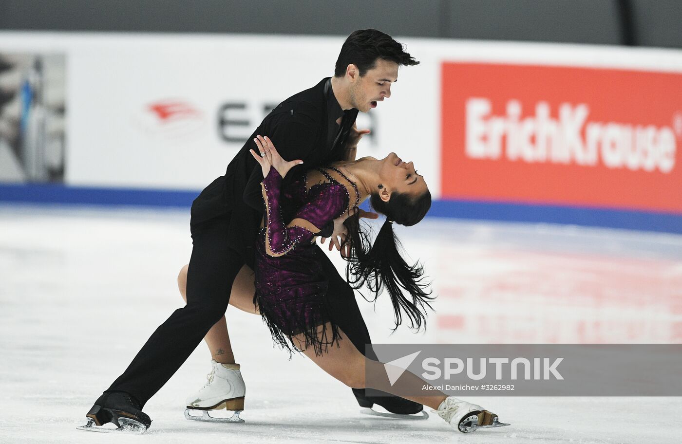 Russian Figure Skating Championships. Ice dance. Short program