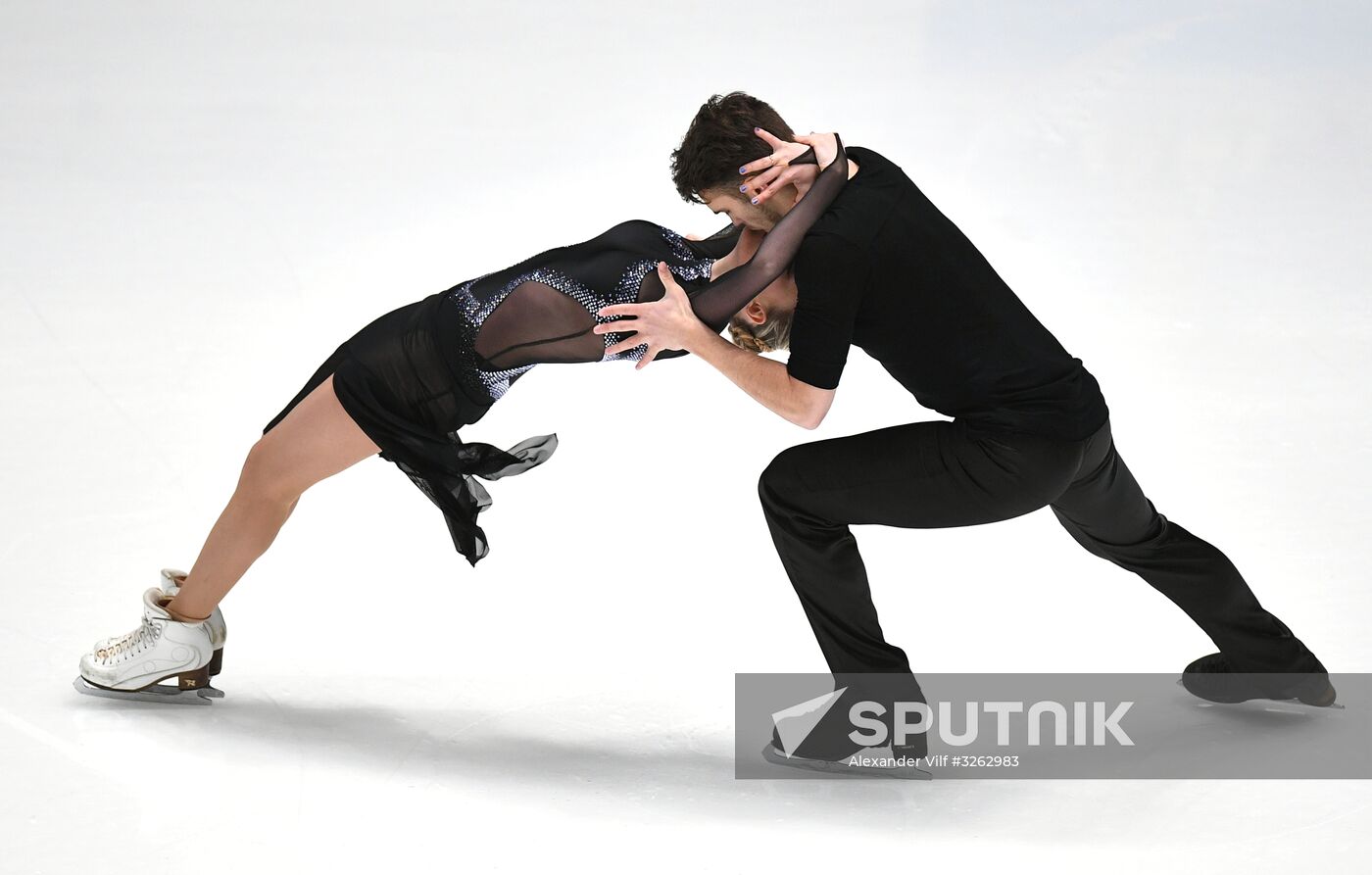 Russian Figure Skating Championships. Ice dance. Short program