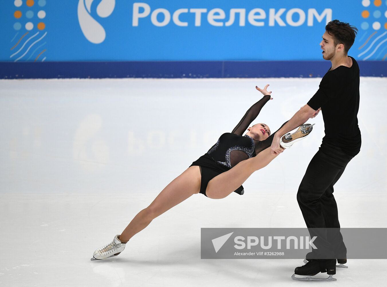 Russian Figure Skating Championships. Ice dance. Short program