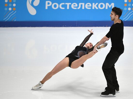 Russian Figure Skating Championships. Ice dance. Short program