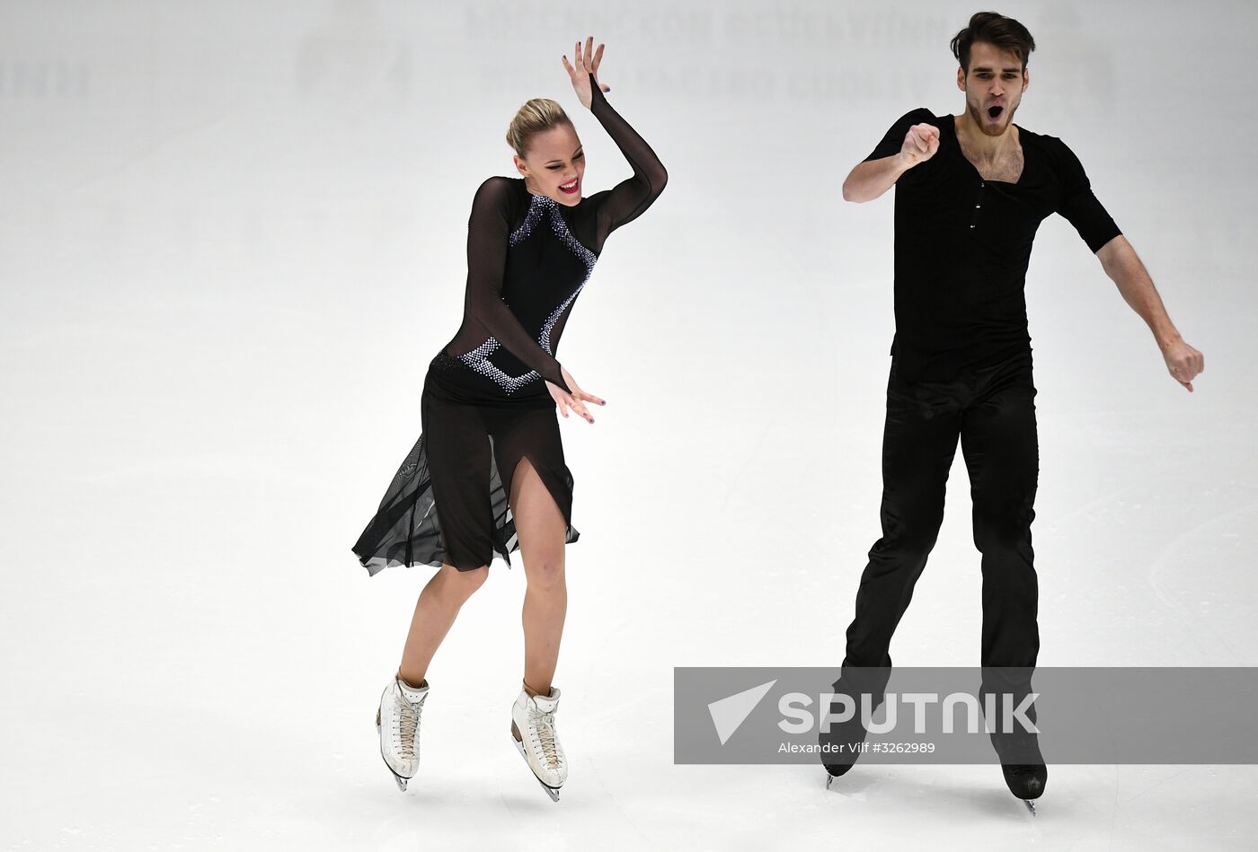 Russian Figure Skating Championships. Ice dance. Short program