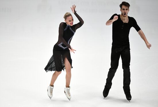 Russian Figure Skating Championships. Ice dance. Short program