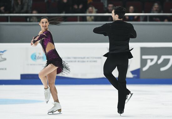 Figure skating. Russian championship. Ice dancing. Short program