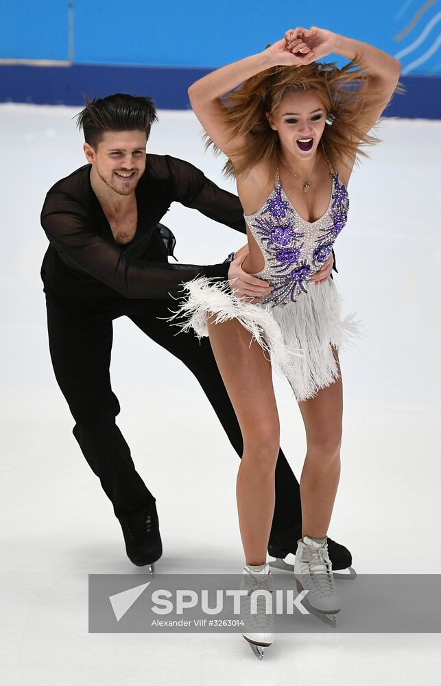 Russian Figure Skating Championships. Ice dance. Short program