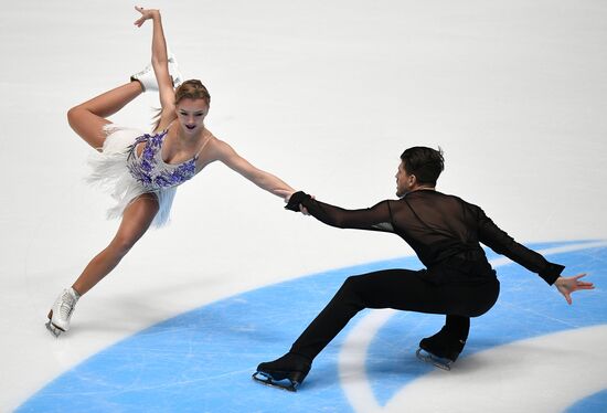 Russian Figure Skating Championships. Ice dance. Short program