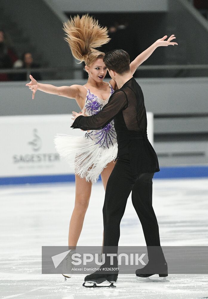 Russian Figure Skating Championships. Ice dance. Short program