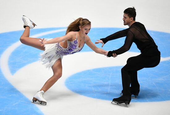 Russian Figure Skating Championships. Ice dance. Short program