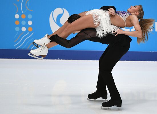 Russian Figure Skating Championships. Ice dance. Short program