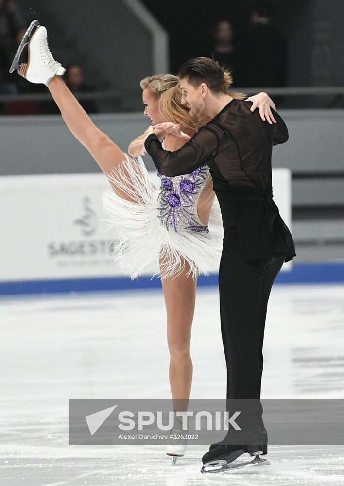 Russian Figure Skating Championships. Ice dance. Short program