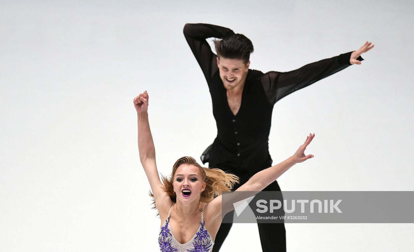 Russian Figure Skating Championships. Ice dance. Short program