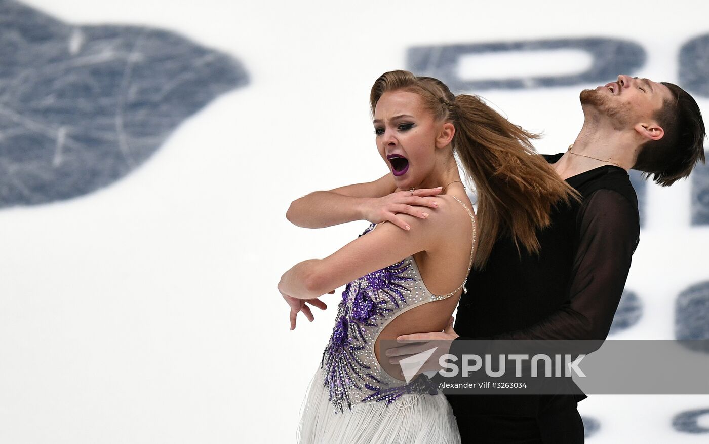 Russian Figure Skating Championships. Ice dance. Short program