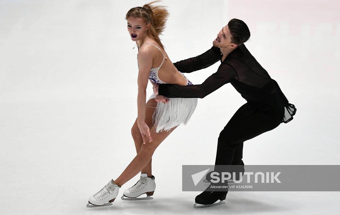 Russian Figure Skating Championships. Ice dance. Short program