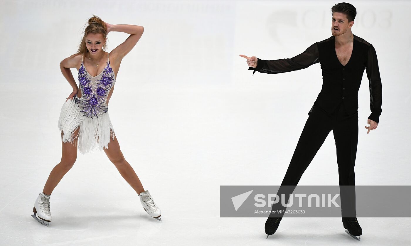 Russian Figure Skating Championships. Ice dance. Short program