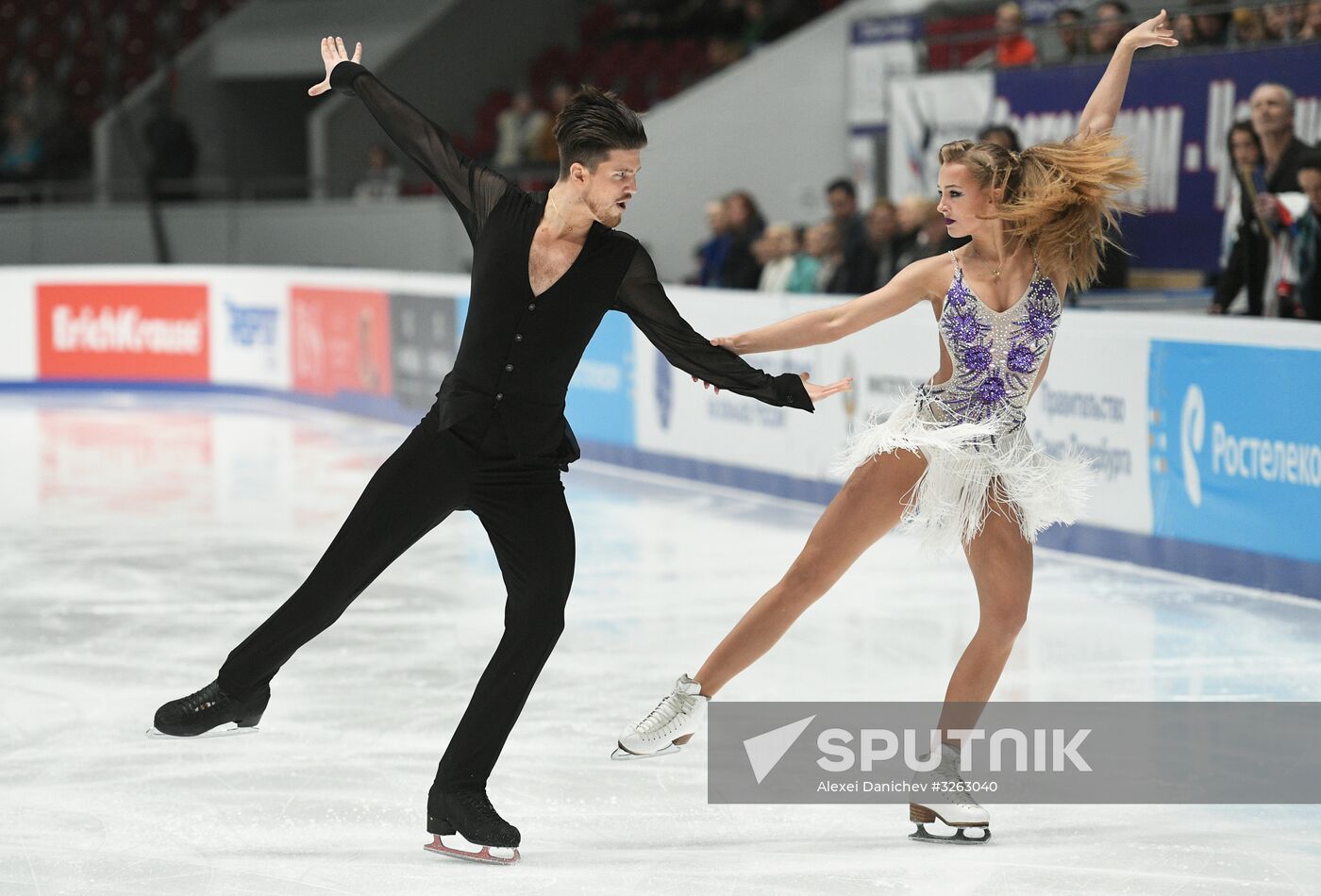 Russian Figure Skating Championships. Ice dance. Short program