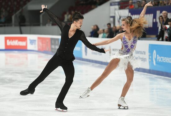 Russian Figure Skating Championships. Ice dance. Short program