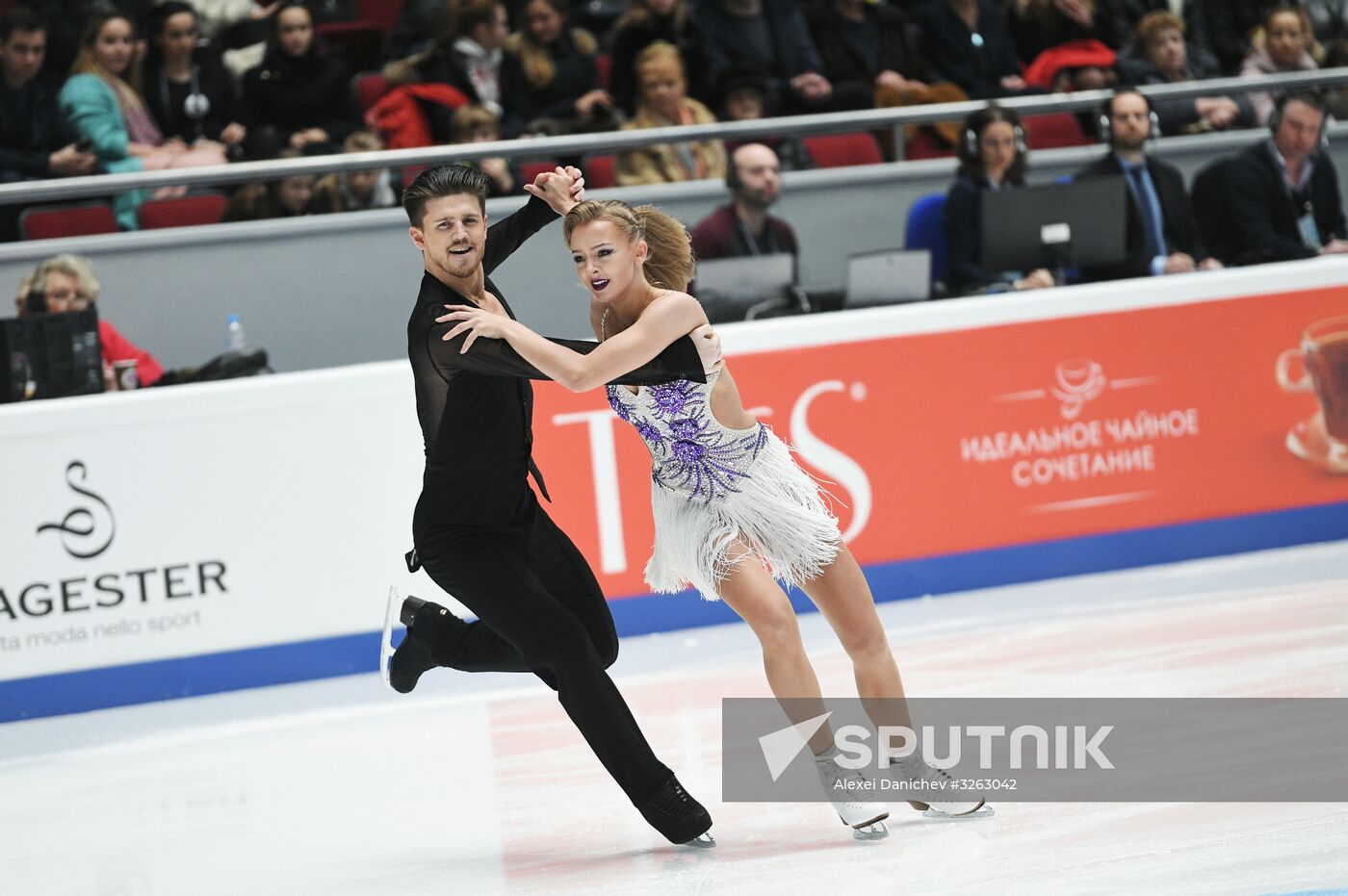 Russian Figure Skating Championships. Ice dance. Short program