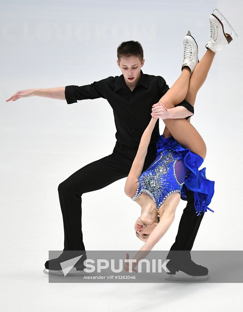 Russian Figure Skating Championships. Ice dance. Short program