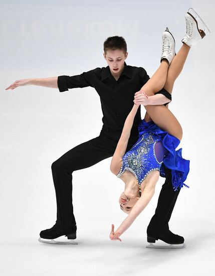 Russian Figure Skating Championships. Ice dance. Short program