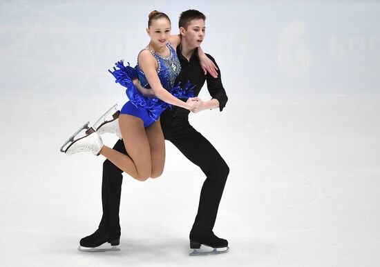 Russian Figure Skating Championships. Ice dance. Short program