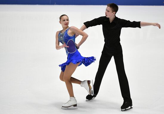 Russian Figure Skating Championships. Ice dance. Short program