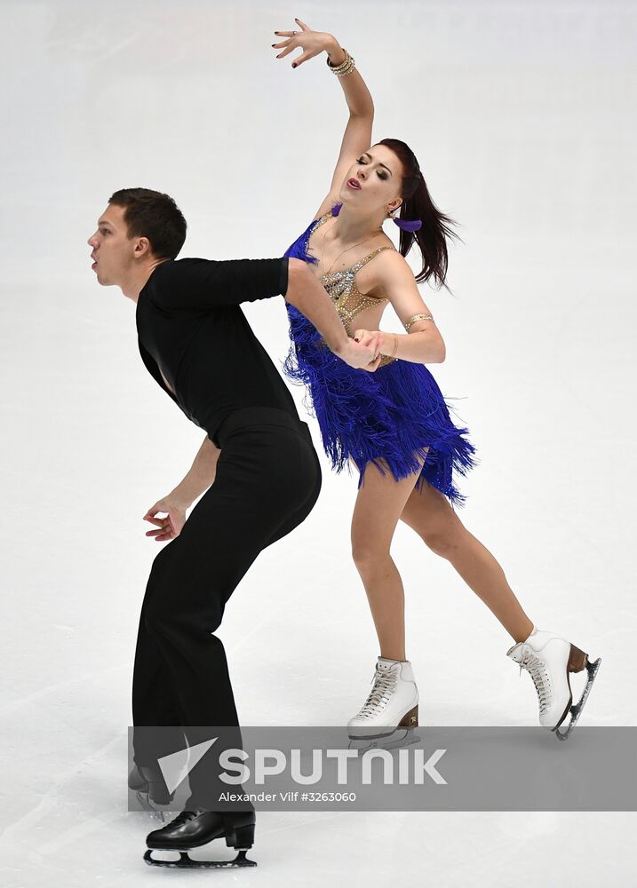 Russian Figure Skating Championships. Ice dance. Short program