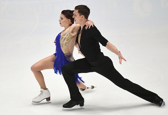 Russian Figure Skating Championships. Ice dance. Short program