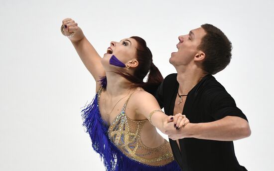 Russian Figure Skating Championships. Ice dance. Short program