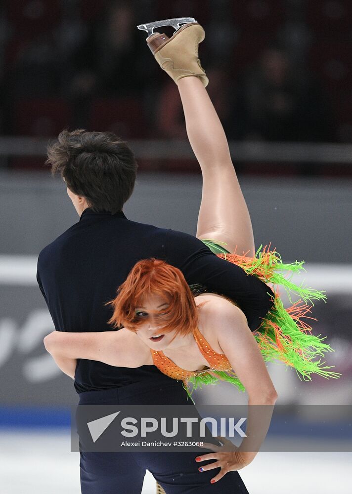 Russian Figure Skating Championships. Ice dance. Short program