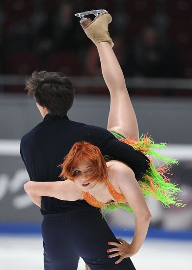 Russian Figure Skating Championships. Ice dance. Short program