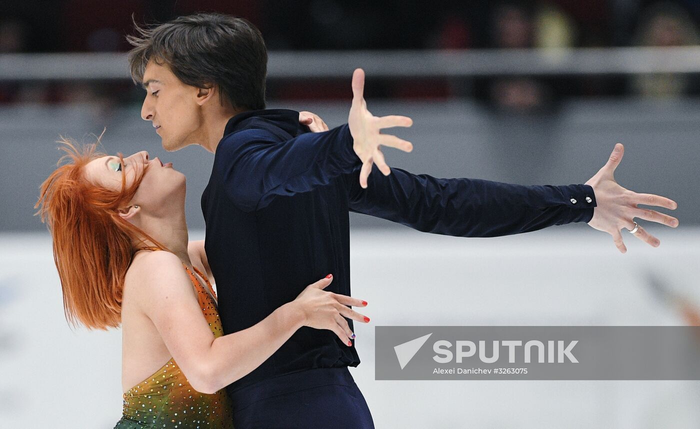 Russian Figure Skating Championships. Ice dance. Short program