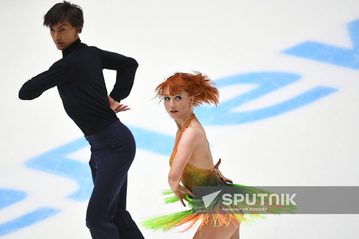 Russian Figure Skating Championships. Ice dance. Short program