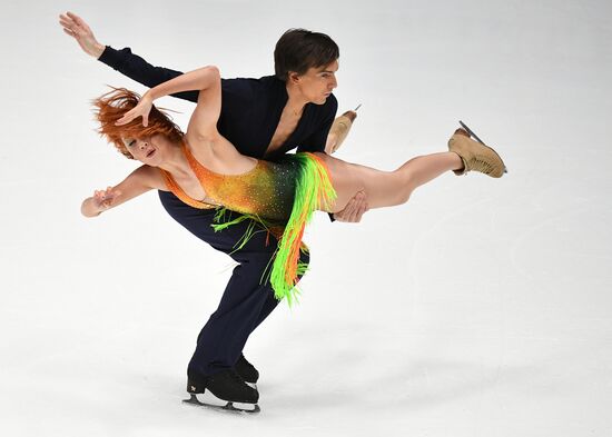 Russian Figure Skating Championships. Ice dance. Short program