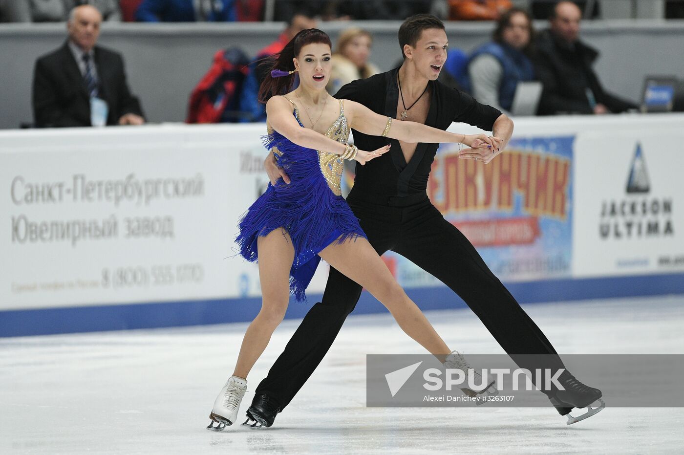 Russian Figure Skating Championships. Ice dance. Short program