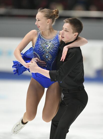 Russian Figure Skating Championships. Ice dance. Short program